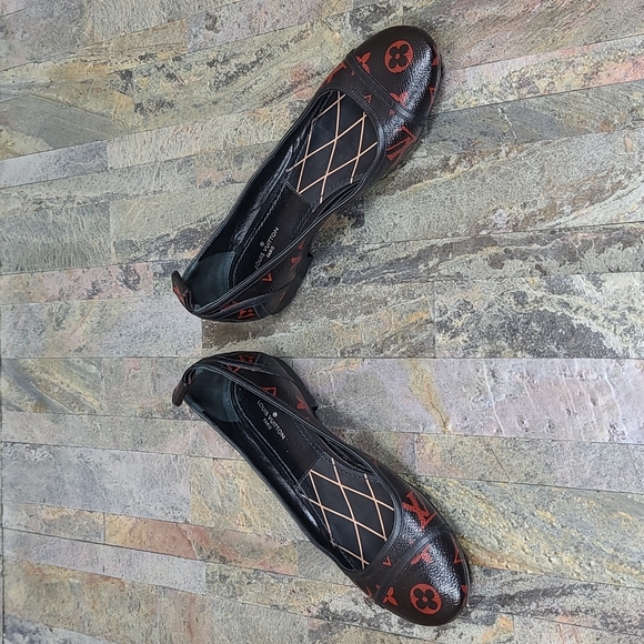 Louis Vuitton Infrarouge Revival Ballerina Flat Shoes Sz 35 - Picture 2 of 9